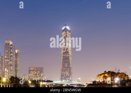 Incheon Songdo, Korea,January 24, 2020 - Incheon Songdo Central Park ...
