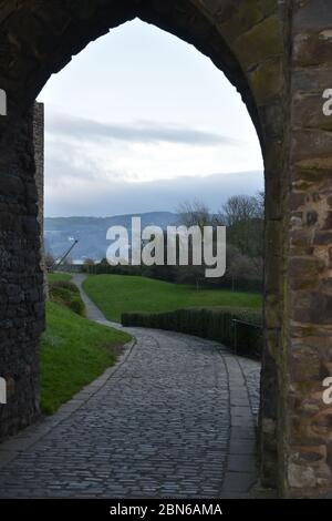 Conwy Castle, North Wales. Built by Edward I, during his conquest of Wales, between 1283 and 1289 Stock Photo