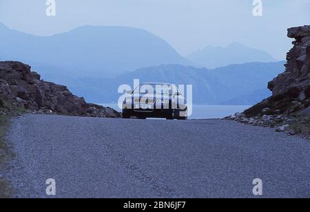 2001 Audi A4 on a Road trip around the North Coast 500 route in the