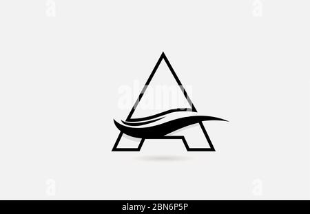 black and white line Z alphabet letter logo icon design. Handwritten ...