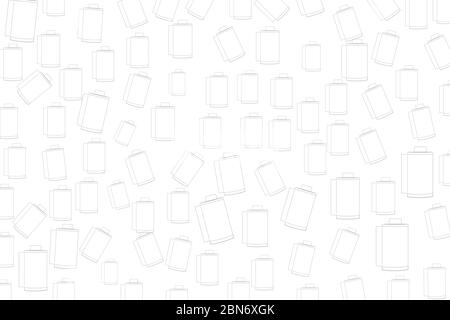 White photographic background with 35mm film motif. Old analog photography. Sketch of analog material. Stock Vector