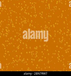 seamless beer bubbles in glass background Stock Photo