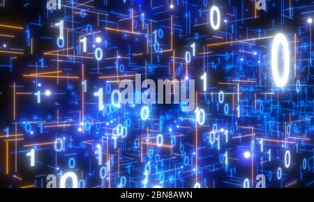 A Software, web development, programming concept. Abstract Programming Stock Photo