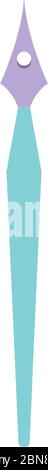 school fountain pen write isolated icon design vector illustration Stock Vector