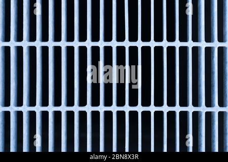Gray metal steel texture. Metal aluminum texture background. Metallic surface. Industrial style. Stainless steel. Industrial backdrop. Stock Photo