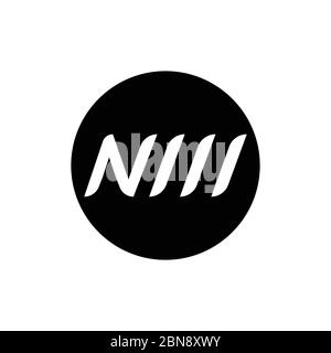 Initial Letter NW, NM , MW, MM Logo Design Vector Template. Creative  Abstract NW, NM , MW, MM Letter Logo Design