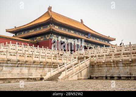 Hall of Supreme Harmony, Forbidden City, Beijing Stock Photo