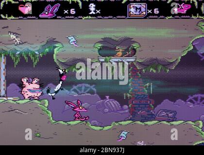 Aaahh!!! Real Monsters - SNES Super Nintendo - Editorial use only Stock  Photo - Alamy
