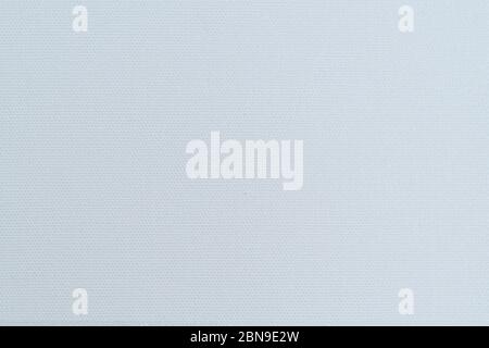 textile textured background with delicate grid , light grey white canvas texture background Stock Photo
