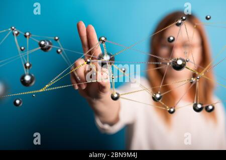 A 2d rendering Cloud computing, Cloud Computing Concept Stock Photo