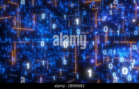 A Software, web development, programming concept. Abstract Programming Stock Photo