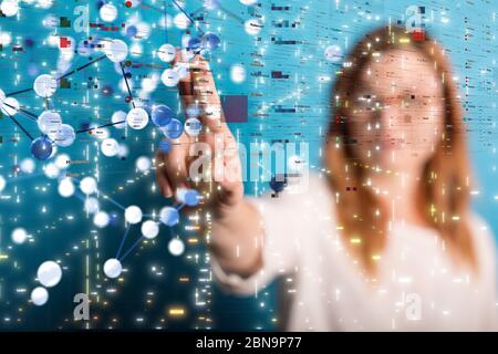 A Internet broadband and multimedia streaming entertainment Stock Photo
