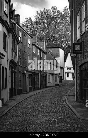 Elm Hill, Norwich. Stock Photo