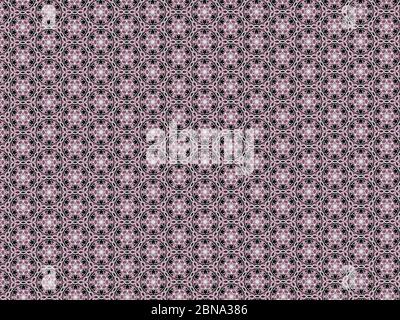 Illustration of beautiful wallpaper with abstract purple patterns - perfect for abstract background Stock Photo