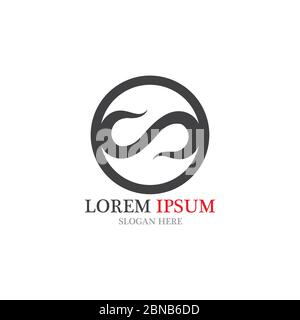 Infinity logo and symbol vector Stock Vector