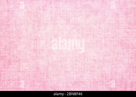 pink colored linen texture background or natural grunge vintage abstract Stock Photo