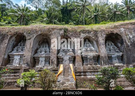  Pura  Gunung  Kawi Temple  in Ubud Bali  Island Indonesia 