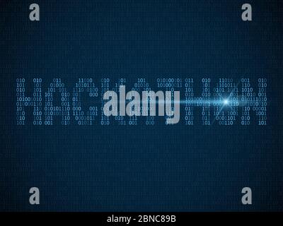 Hackathon. Hack day, hackfest or codefest. Computer programmers marathon event vector hackathon background. Abstract cyber technology programmer illustration Stock Vector
