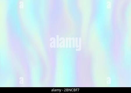 Rainbow foil texture. Iridescent hologram, beautiful holography colorful trendy fashion vector background. Illustration of rainbow hologram, holography pattern blurred Stock Vector