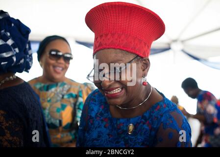 NIGERIA LAGOS WOMEN CONGRES SUBJECT WIDOW IN AFRICA Stock Photo