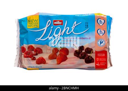 Light Multipack, Strawberry Yogurt Flavor