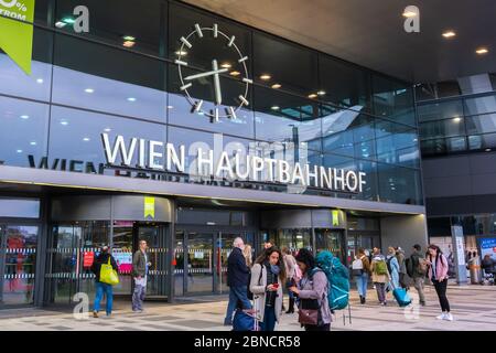 Vienna. Northern Railway Station Stock Photo - Alamy