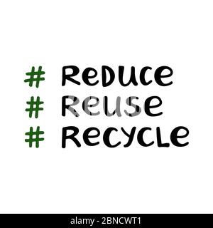 reduce reuse recycle Stock Vector Image & Art - Alamy