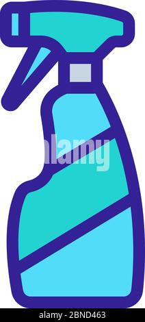 Leather cleaning spray icon, outline style Stock Vector Image & Art - Alamy