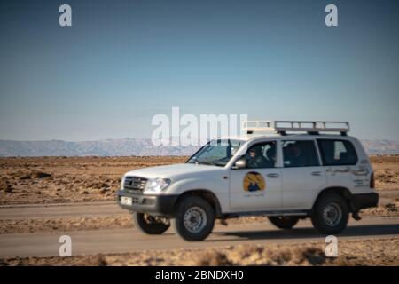 welcome to the  tunisian desert Stock Photo