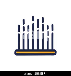 Audio record hand drawn outline doodle icon. Audio mixer tuner, studio recording concept vector sketch illustration for print, web, mobile and infogra Stock Vector