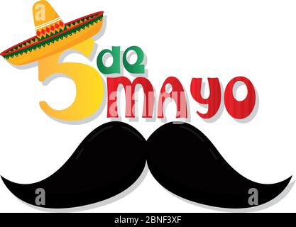 Cinco de mayo template Stock Vector