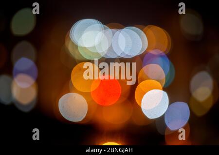 Bokeh abstact background texture Stock Photo