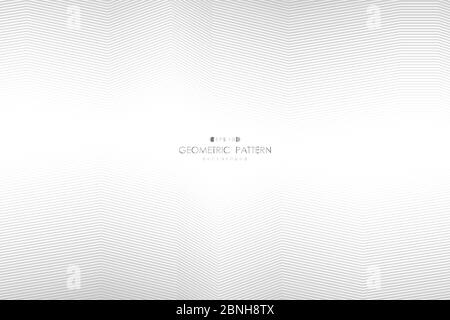 Abstract technology gray line pattern artwork template design background. Decorate for ad, poster, template, artwork, presentation. illustration Stock Vector