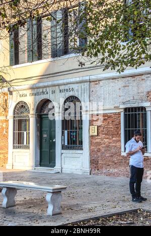Impressions of the Ghetto Novo, New Ghetto in Venice, Italy Stock Photo