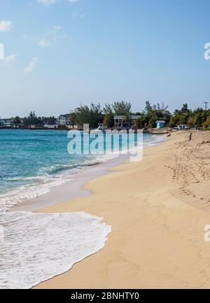 Seven Mile Beach, West Bay, Grand Cayman, Cayman Islands Stock Photo