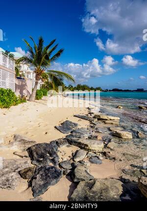 Seven Mile Beach, West Bay, Grand Cayman, Cayman Islands Stock Photo