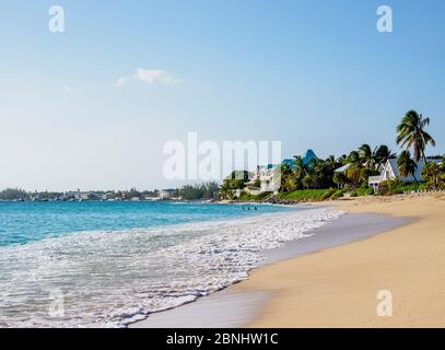 Seven Mile Beach, West Bay, Grand Cayman, Cayman Islands Stock Photo