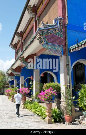 Malaysia,Malaisie,île,Insel,island,Penang,Malacca,ville,Stadt,city,George Town,Cheong Fatt Tze,The Blue Mansion,UNESCO Stock Photo