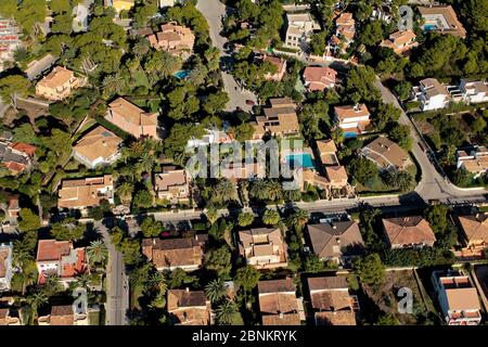 Holiday area Playa de Muro near Alcudia, Mallorca, Balearic Islands, Spain Stock Photo