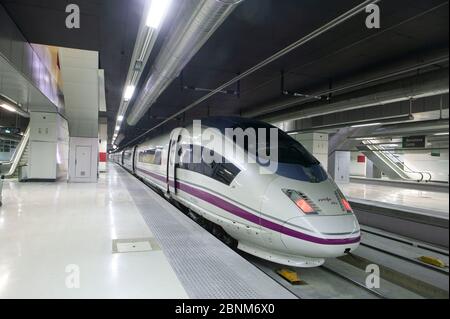 Barcelona Sans railway station Stock Photo