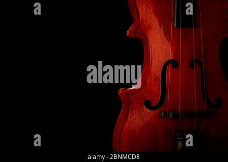 Violin, violin, viola, viola, close-up Stock Photo