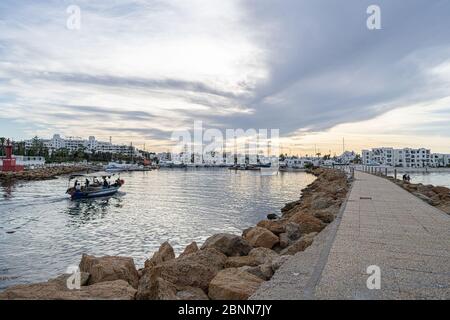 welcome to Tunisia, welcome to Sousse and El Kantaoui Stock Photo