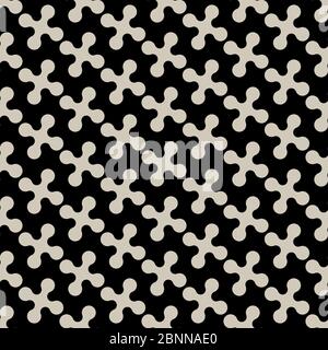Geometric sign seamless pattern vector background. Perfect for background, backdrop, fabric designs, paper and wallpapers. Stock Vector