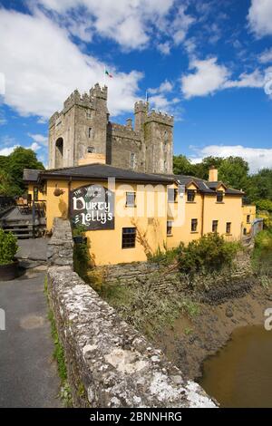Durty Nelly's Pub & Bunratty Castle, County Clare, Ireland Stock Photo