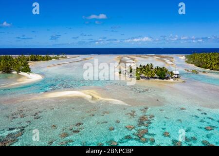 Impressions of Fakarava Atoll, Tuamotu Archipel, French Polynesia Stock Photo
