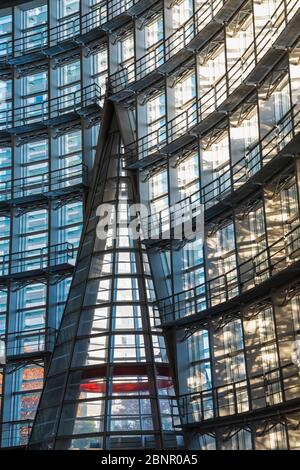 Japan, Honshu, Tokyo, Roppongi, The National Art Center Tokyo, Interior View Stock Photo