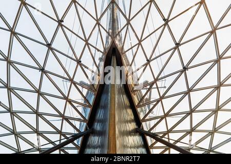 England, London, Greenwich, The Cutty Sark, The Ship's Hull Stock Photo