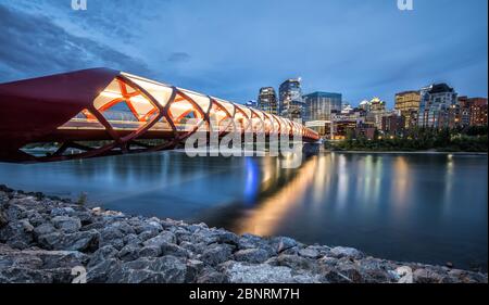Canada, Alberta, Calgary, Peace Bridge