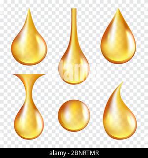 Oil Drop. Transparent Golden Brown Drop Graphic by microvectorone ·  Creative Fabrica