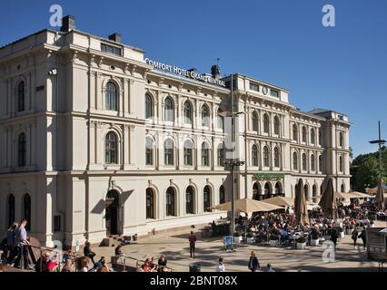 Oslo S mall and Comfort hotel grand central in Oslo. Norway Stock Photo